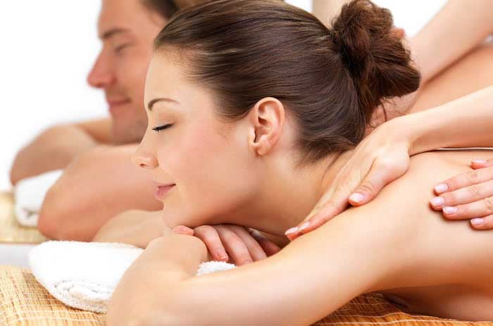 massaggio di coppia alle Terme Pompeo